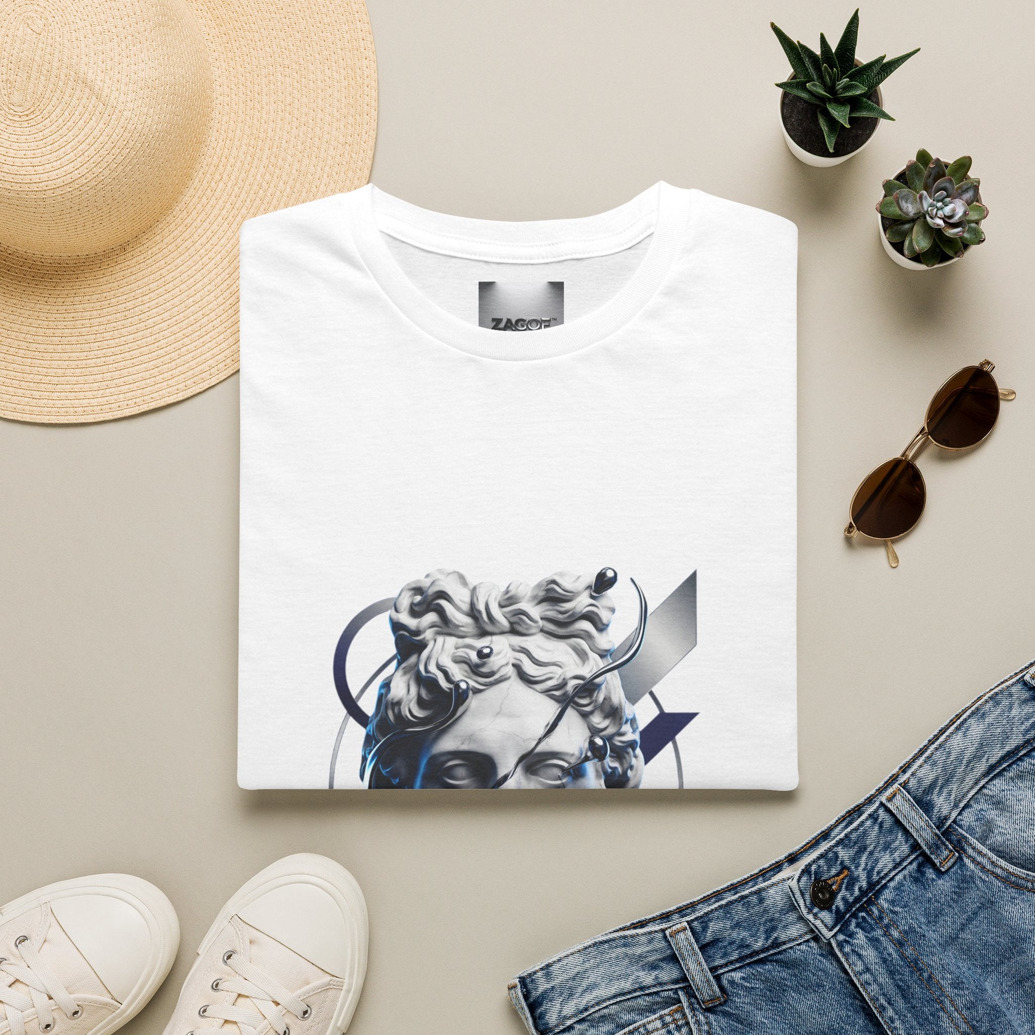 T-Shirt — Minimal 'ZAGOF' LoT-Shirt — Minimal 'ZACOF' Logo Chest Tee | Casual Everyday Streetweargo Chest Tee | Casual Everyday Streetwear