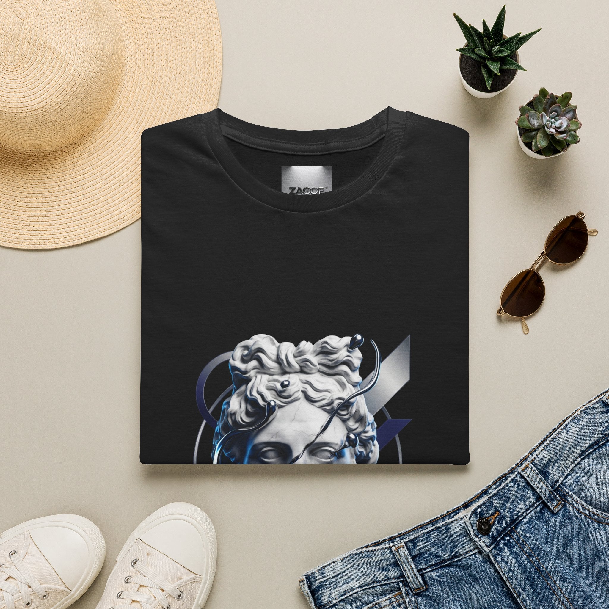T-Shirt — Minimal 'ZAGOF' LoT-Shirt — Minimal 'ZACOF' Logo Chest Tee | Casual Everyday Streetweargo Chest Tee | Casual Everyday Streetwear