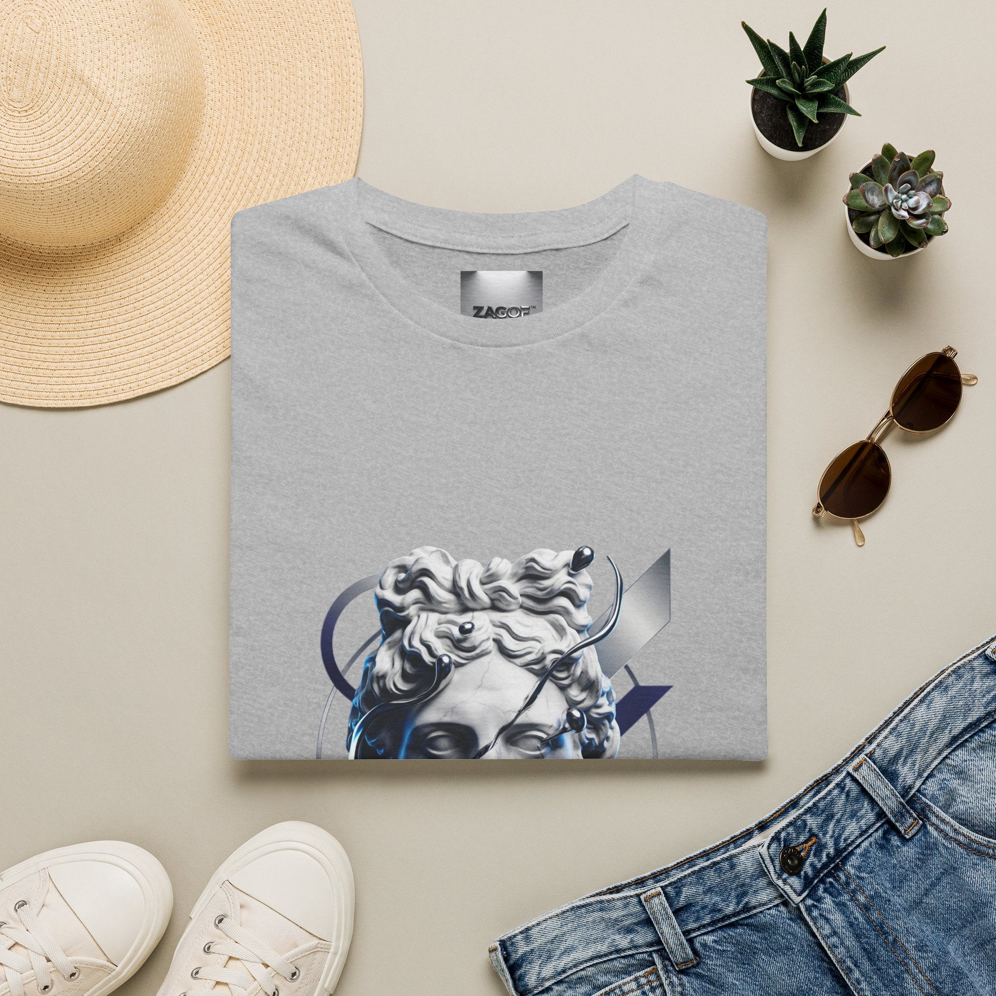 T-Shirt — Minimal 'ZAGOF' LoT-Shirt — Minimal 'ZACOF' Logo Chest Tee | Casual Everyday Streetweargo Chest Tee | Casual Everyday Streetwear