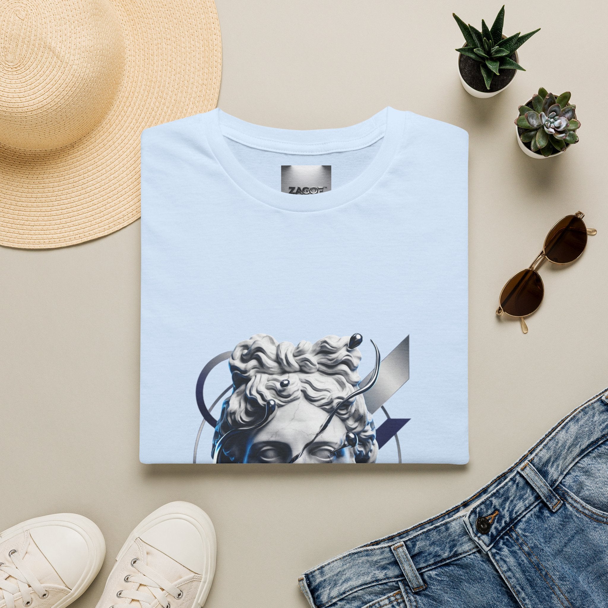 T-Shirt — Minimal 'ZAGOF' LoT-Shirt — Minimal 'ZACOF' Logo Chest Tee | Casual Everyday Streetweargo Chest Tee | Casual Everyday Streetwear