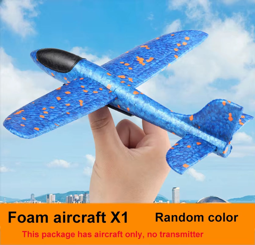 Exciting Foam Ejection Airplane Launcher - Perfect Outdoor Flying Toy for Kids' Birthdays!
